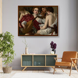 Musical Companions - Framed Canvas