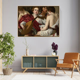 Musical Companions - Floating Framed Canvas