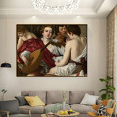 Artist3 - Art - Musical Companions - Floating Framed Canvas