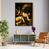 The Crucifixion Of Saint Peter - Framed Canvas