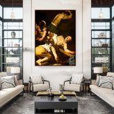 Artist3 - Art - The Crucifixion Of Saint Peter - Floating Framed Canvas