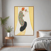Artist3 - Art - Graceful Embrace - Floating Framed Canvas