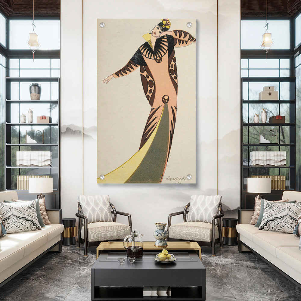 Artist3 - Art - Elegant Dancer 01 - Acrylic Wall Photo