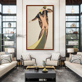 Artist3 - Art - Elegant Dancer 01 - Framed Canvas