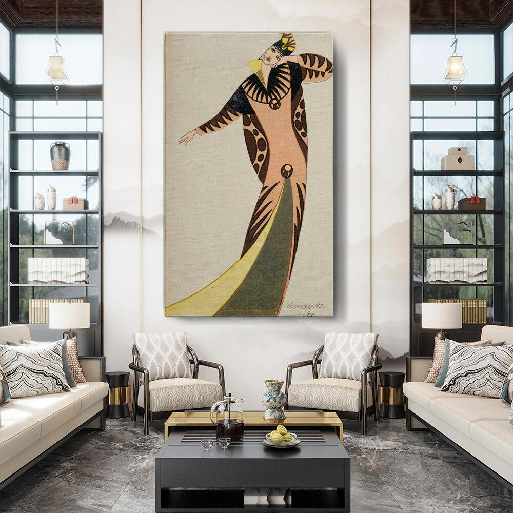 Artist3 - Art - Elegant Dancer 01 - Wall Canvas