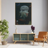 Artist3 - Art - Mystical Portrait - Floating Framed Canvas