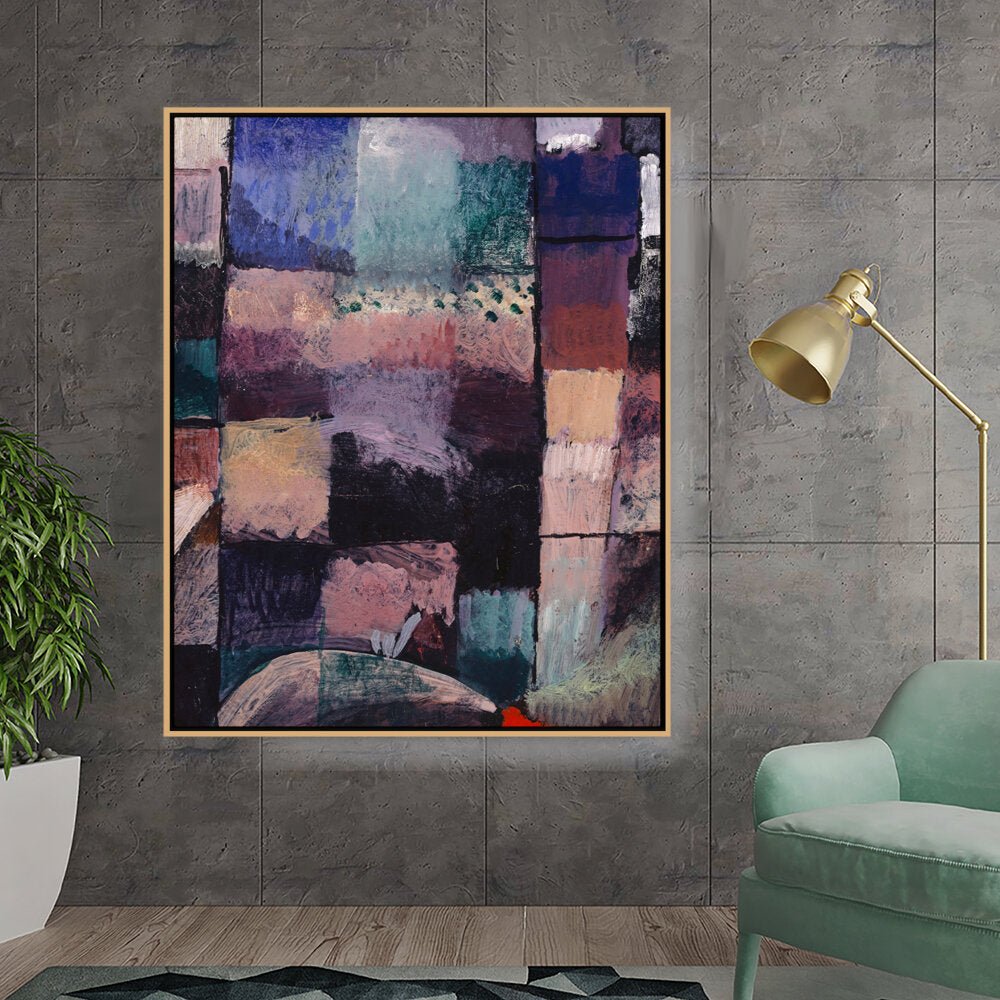 Artist3 - Art - Colorful Abstract Composition - Floating Framed Canvas