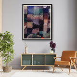 Colorful Abstract Composition - Framed Wall Art