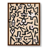 Abstract Expressions - Framed Canvas