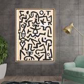 Artist3 - Art - Abstract Expressions - Floating Framed Canvas