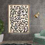 Artist3 - Art - Abstract Expressions - Floating Framed Canvas