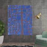 Artist3 - Art - Blue Formations - Acrylic Wall Photo