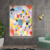 Artist3 - Art - Colorful Mosaic - Floating Framed Canvas