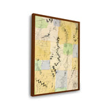 Abstract Nature - Framed Canvas