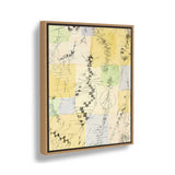 Abstract Nature - Floating Framed Canvas