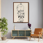 Artist3 - Art - Stylized Figure - Framed Canvas