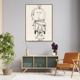 Artist3 - Art - Stylized Figure - Floating Framed Canvas