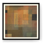 Geometric Cityscape - Framed Wall Art