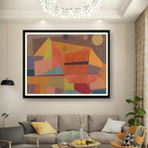 Artist3 - Art - Geometric Landscape - Framed Wall Art