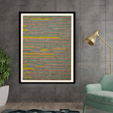 Artist3 - Art - Abstract Geometric Landscape - Framed Wall Art