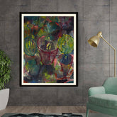 Artist3 - Art - Cacti In Color - Framed Wall Art