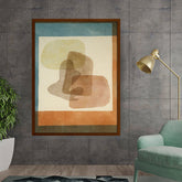 Artist3 - Art - Soft Shapes - Framed Canvas