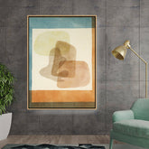 Artist3 - Art - Soft Shapes - Floating Framed Canvas