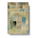 First House Of A Settlement - Wall Canvas