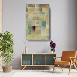 First House Of A Settlement - Wall Canvas