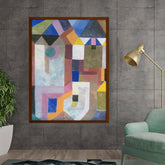 Artist3 - Art - Geometric Harmony 4 - Framed Canvas