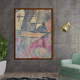 Artist3 - Art - Geometric Harmony 03 - Framed Canvas