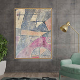 Artist3 - Art - Geometric Harmony 03 - Floating Framed Canvas