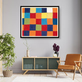 Artist3 - Art - Colorful Grid - Framed Wall Art