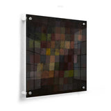 Colorful Grid Abstract - Acrylic Wall Photo