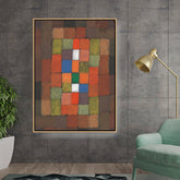 Artist3 - Art - Color Mosaic - Floating Framed Canvas