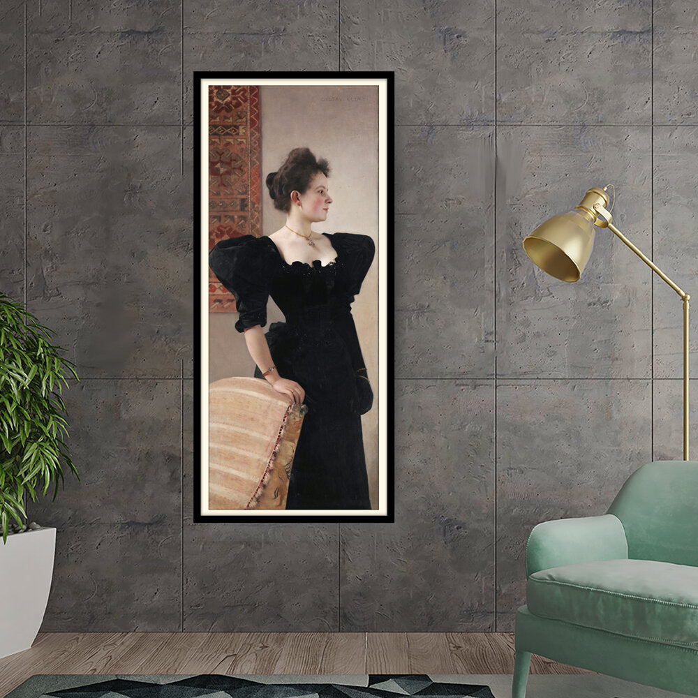 Artist4 - Art - The Lady In Black - Framed Wall Art