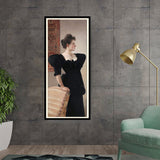 Artist4 - Art - The Lady In Black - Framed Wall Art