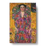 Vibrant Portrait Of A Lady - Wall Canvas