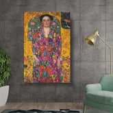 Artist4 - Art - Vibrant Portrait Of A Lady - Wall Canvas