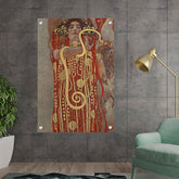 Artist4 - Art - Woman With Snake 1 - Acrylic Wall Photo