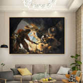 Artist4 - Art - The Death Of Socrates - Floating Framed Canvas