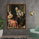 Artist4 - Art - The Prayer - Framed Canvas