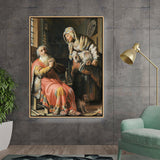 Artist4 - Art - The Prayer - Floating Framed Canvas