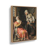 The Prayer - Floating Framed Canvas