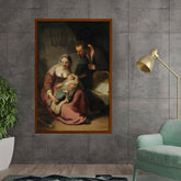 Artist4 - Art - The Holy Family - Framed Canvas