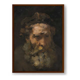 Aged Wisdom - Framed Canvas