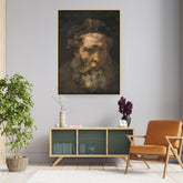 Artist4 - Art - Aged Wisdom - Floating Framed Canvas