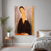 Artist4 - Art - Woman In Black - Acrylic Wall Photo