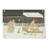 Seduction Scene On A Terrace - Acrylic Wall Photo