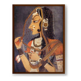 Radha Bani Than - Framed Canvas